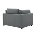 50 fauteuils surdimensionnés avec pouf, chaise d'appoint moderne, support lombaire, canapé de lecture pour chambre à coucher