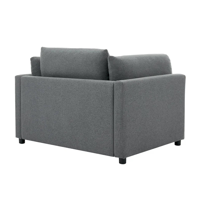50 fauteuils surdimensionnés avec pouf, chaise d'appoint moderne, support lombaire, canapé de lecture pour chambre à coucher