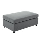 50 fauteuils surdimensionnés avec pouf, chaise d'appoint moderne, support lombaire, canapé de lecture pour chambre à coucher