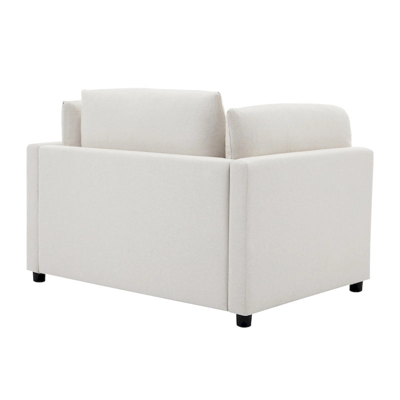 50 fauteuils surdimensionnés avec pouf, chaise d'appoint moderne, support lombaire, canapé de lecture pour chambre à coucher