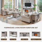 Table basse relevable de style ferme, table basse rustique en bois