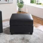 Collection de canapés modulaires modernes convertibles à faire soi-même – Modules pouf central et accoudoirs en option