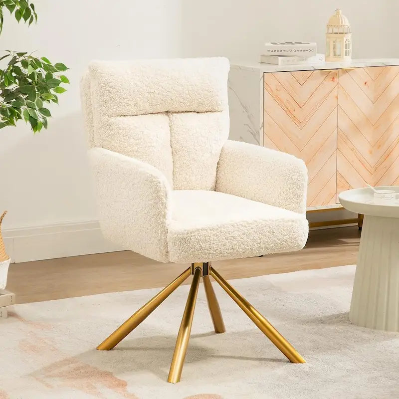 Chaise pivotante de salon pour cuisine, salle à manger et maison