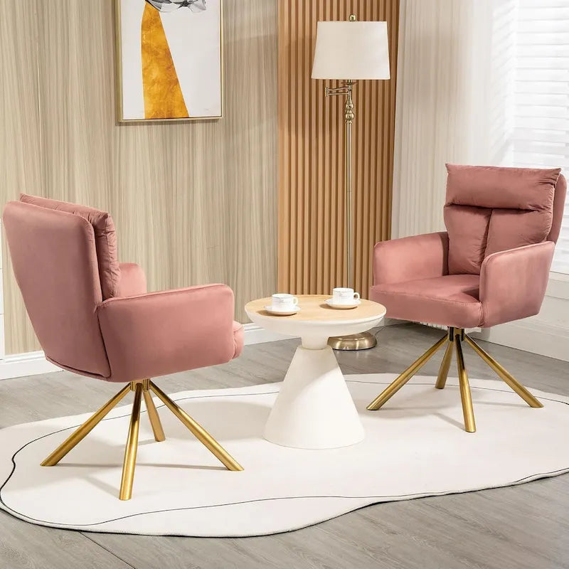 Chaise pivotante de salon pour cuisine, salle à manger et maison