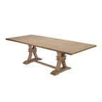 Best Quality Furniture Rustic Wood Extension Dining Table