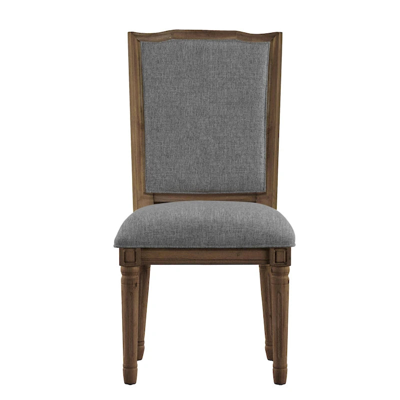 Chaises de salle à manger élégantes en lin
