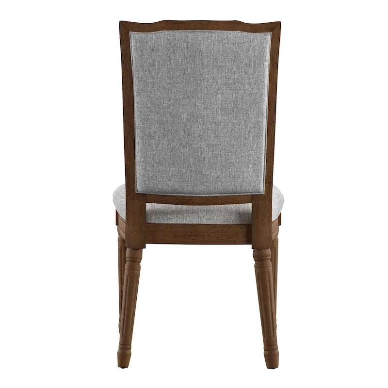 Chaises de salle à manger élégantes en lin