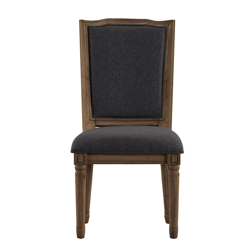 Chaises de salle à manger élégantes en lin