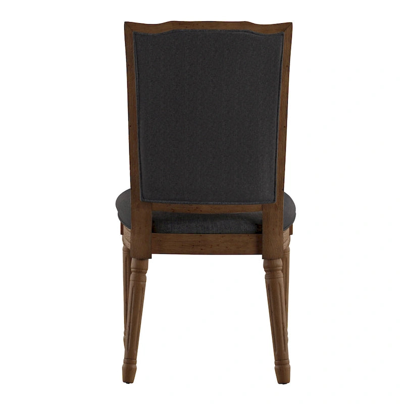 Chaises de salle à manger élégantes en lin