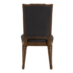 Chaises de salle à manger élégantes en lin