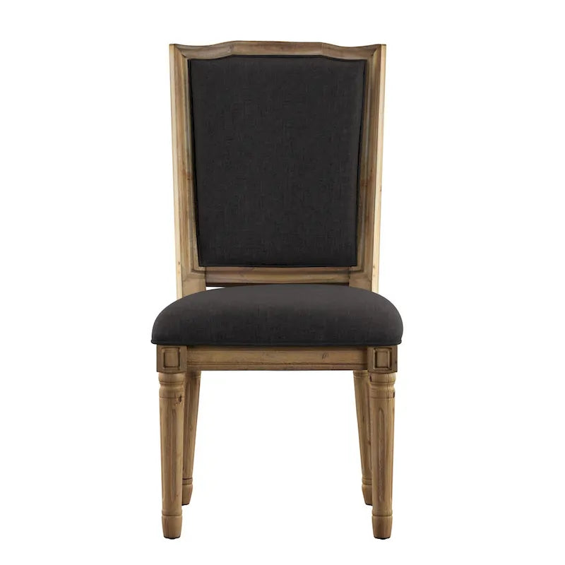 Chaises de salle à manger élégantes en lin
