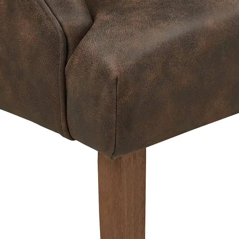 Chaise de salle à manger capitonnée de qualité supérieure (avec accoudoirs)