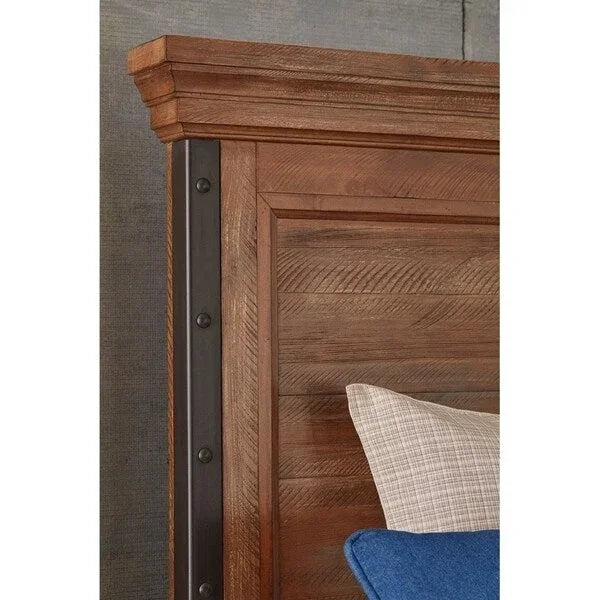 Tête de lit marron, format King