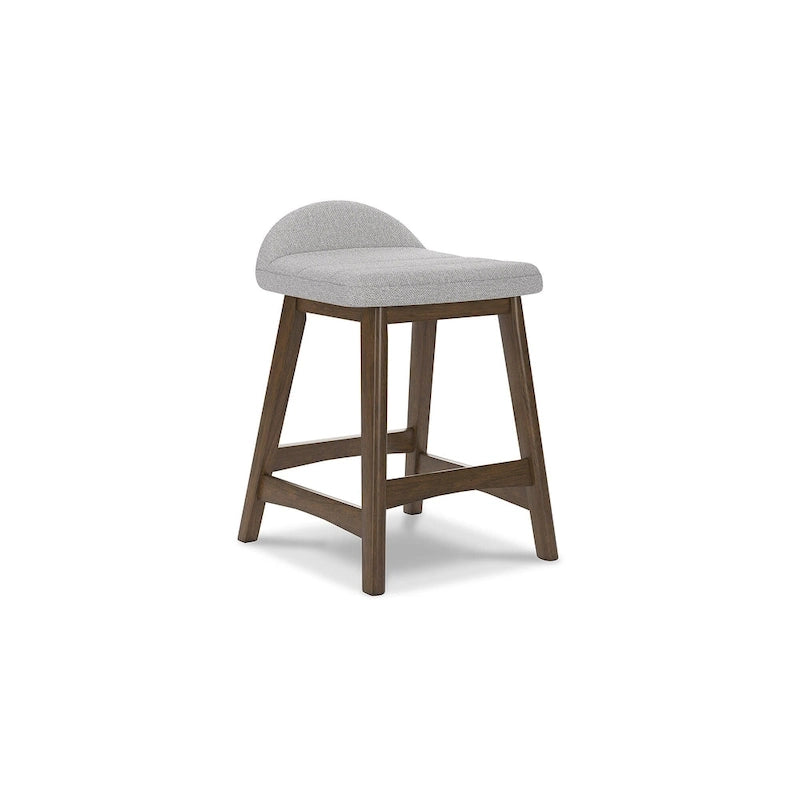 Tabouret de bar rembourré hauteur comptoir - 19 larg. x 20 prof. x 29 haut.