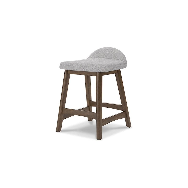 Tabouret de bar rembourré hauteur comptoir - 19 larg. x 20 prof. x 29 haut.