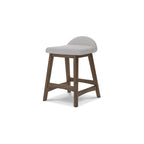 Tabouret de bar rembourré hauteur comptoir - 19 larg. x 20 prof. x 29 haut.