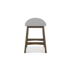 Tabouret de bar rembourré hauteur comptoir - 19 larg. x 20 prof. x 29 haut.