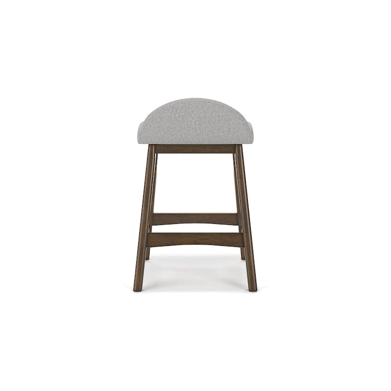 Tabouret de bar rembourré hauteur comptoir - 19 larg. x 20 prof. x 29 haut.