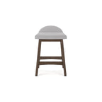 Tabouret de bar rembourré hauteur comptoir - 19 larg. x 20 prof. x 29 haut.
