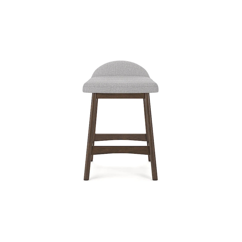 Tabouret de bar rembourré hauteur comptoir - 19 larg. x 20 prof. x 29 haut.