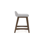 Tabouret de bar rembourré hauteur comptoir - 19 larg. x 20 prof. x 29 haut.