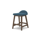 Tabouret de bar rembourré hauteur comptoir - 19 larg. x 20 prof. x 29 haut.