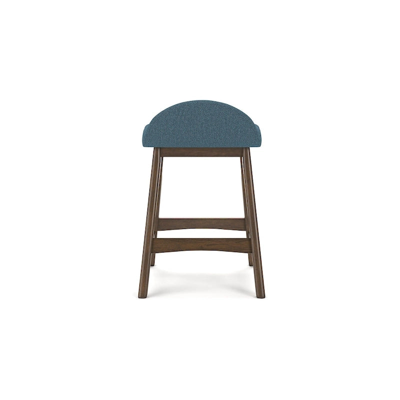 Tabouret de bar rembourré hauteur comptoir - 19 larg. x 20 prof. x 29 haut.