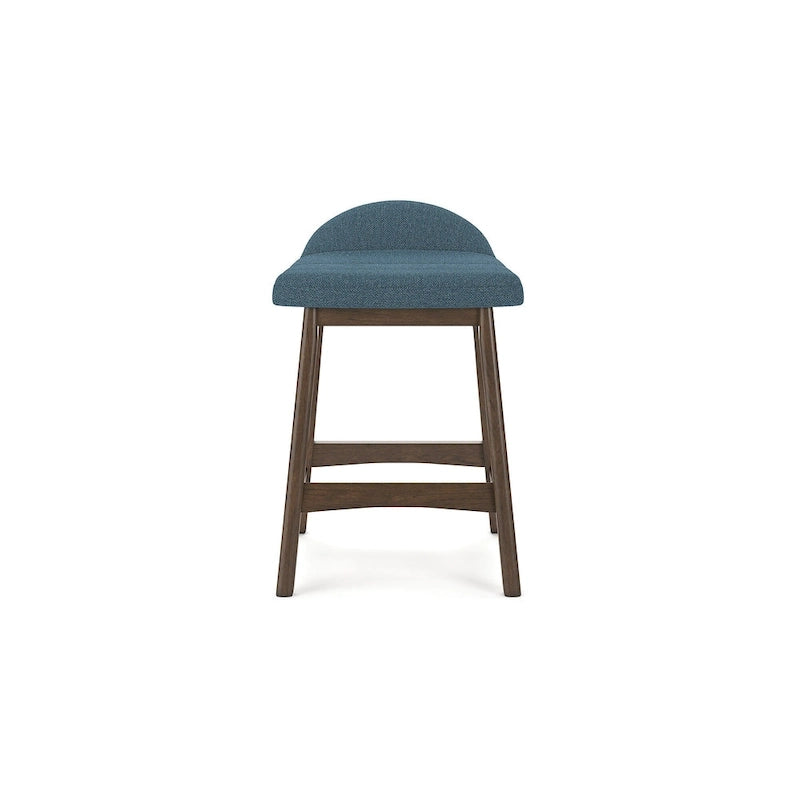 Tabouret de bar rembourré hauteur comptoir - 19 larg. x 20 prof. x 29 haut.