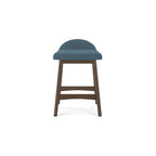 Tabouret de bar rembourré hauteur comptoir - 19 larg. x 20 prof. x 29 haut.