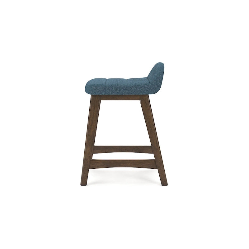 Tabouret de bar rembourré hauteur comptoir - 19 larg. x 20 prof. x 29 haut.