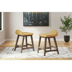Tabouret de bar rembourré hauteur comptoir - 19 larg. x 20 prof. x 29 haut.