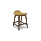 Tabouret de bar rembourré hauteur comptoir - 19 larg. x 20 prof. x 29 haut.