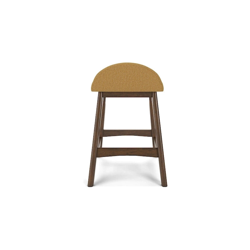 Tabouret de bar rembourré hauteur comptoir - 19 larg. x 20 prof. x 29 haut.