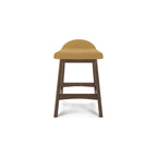 Tabouret de bar rembourré hauteur comptoir - 19 larg. x 20 prof. x 29 haut.