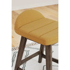 Tabouret de bar rembourré hauteur comptoir - 19 larg. x 20 prof. x 29 haut.
