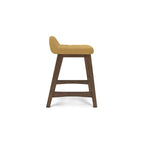 Tabouret de bar rembourré hauteur comptoir - 19 larg. x 20 prof. x 29 haut.
