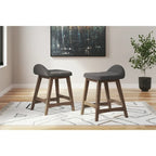 Tabouret de bar rembourré hauteur comptoir - 19 larg. x 20 prof. x 29 haut.