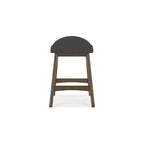 Tabouret de bar rembourré hauteur comptoir - 19 larg. x 20 prof. x 29 haut.