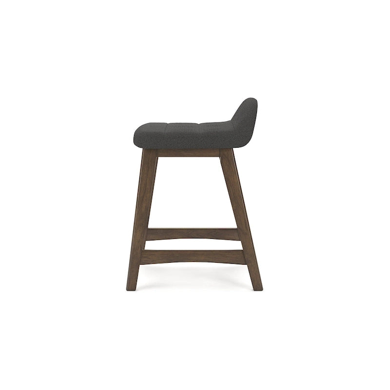 Tabouret de bar rembourré hauteur comptoir - 19 larg. x 20 prof. x 29 haut.