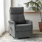 Fauteuil inclinable électrique avec assistance au lever et base métallique