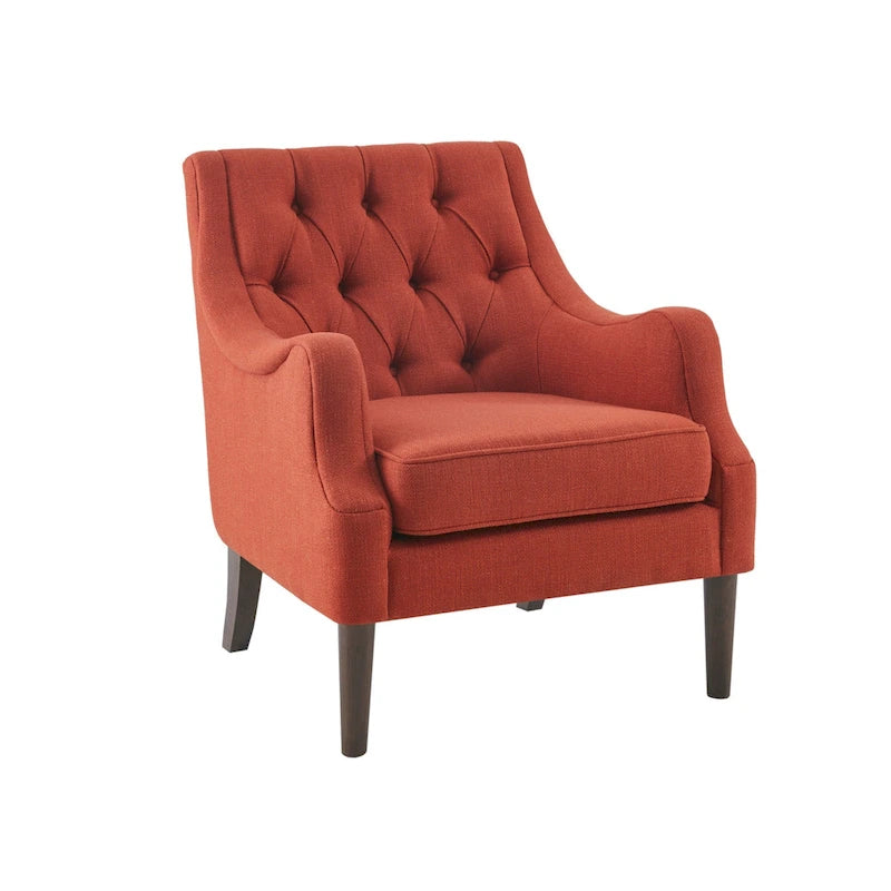 Fauteuil d'appoint capitonné
