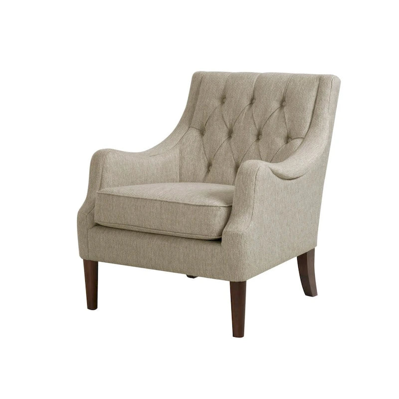 Fauteuil d'appoint capitonné
