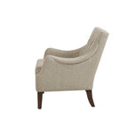 Fauteuil d'appoint capitonné