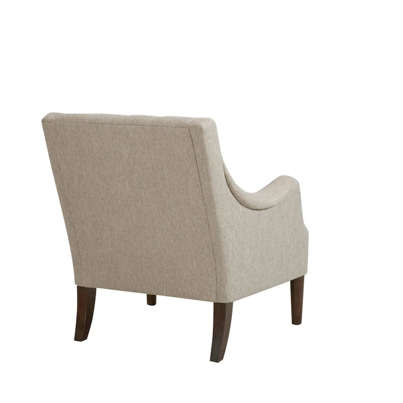 Fauteuil d'appoint capitonné