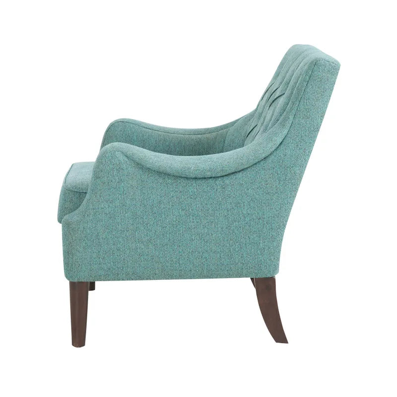 Fauteuil d'appoint capitonné