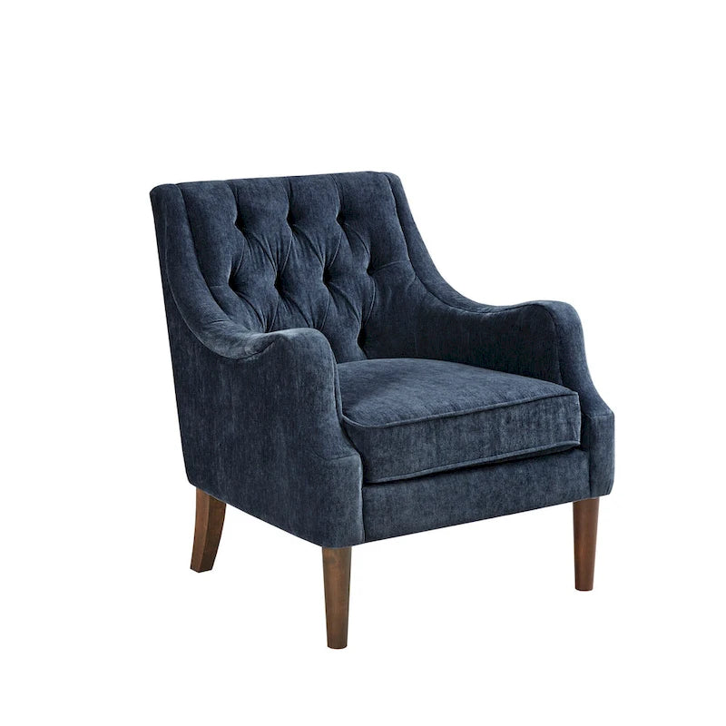 Fauteuil d'appoint capitonné