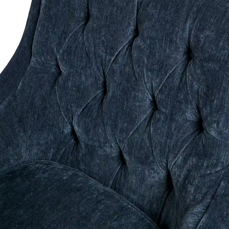 Fauteuil d'appoint capitonné