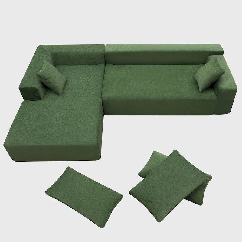 Canapé de salon modulaire en sections