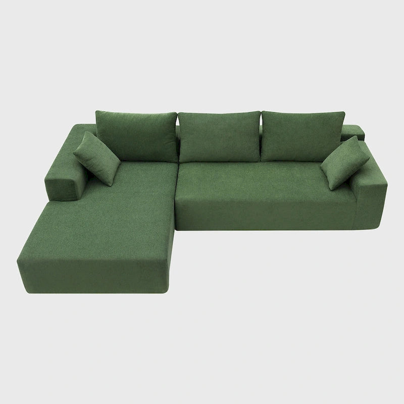 Canapé de salon modulaire en sections
