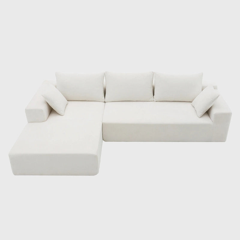 Canapé de salon modulaire en sections